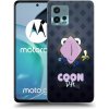 Picasee silikónový čierny obal pre Motorola Moto G72 - COONDA chlupatka - tmavá