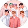Jedlý papier BTS kapela 19,5 cm - Pictu Hap - Pictu Hap