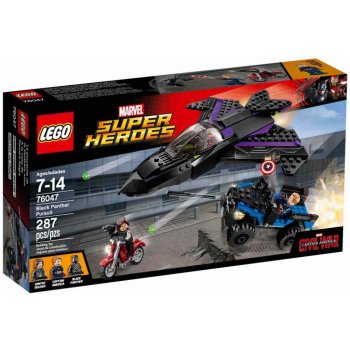 LEGO® Super Heroes 76047 Pronásledování černého pantera od 104,18 € -  Heureka.sk