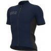 Letný cyklistický pánsky dres Alé Cycling Solid Color Block modrý M