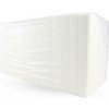 Papierové servítky 1-vrstvové 33x33cm biele 500ks