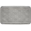KELA Vaňová podložka KRETA PVC sivá 72x36cm KL-22369