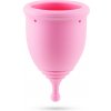 Minerva XS - Silikónový menštruačný kalíšok s púzdrom, ružový