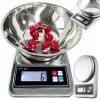 Kuchynská váha Verk Group TYL-907D strieborná/sivá 5 kg