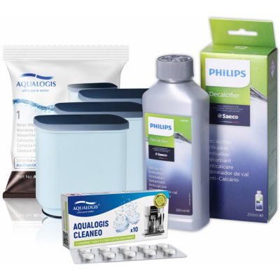 Aqualogis Sada Philips AL-Clean 3 ks Cleaneo 10tab