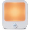Earplugs.sk LED Nočné svetlo do zásuvky so senzorom pohybu bez modrej zložky Farba svetla: Oranžová / Jantárová (1600K)