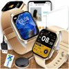 SMARTWATCH DAMSKI ZEGAREK BLUETOOTH ROZMOWY PL R1 zlaté