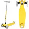 Spokey PLIER PRO Skladacia trojkolka detská so svietiacimi kolieskami, žltá