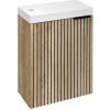 SAPHO LATUS X umývadlová skrinka 39,4x50x22cm, dub alabama strip LT110-2322