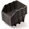 Prosperplast 249x158x213mm Black 6ks