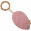 Detské hryzátko New Baby Leaf pink