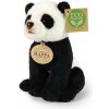 Rappa Plyšová panda sedící 15 cm ECO-FRIENDLY