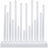 Markslöjd Markslöjd 702639 - LED Vianočný svietnik ROMANS LED/0,9W/3xAA biela ML1279 + záruka 3 roky zadarmo + záruka 3 roky zadarmo