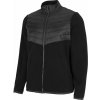 4F Pánska prechodná bunda JACKET HYBRID MEN´S čierna