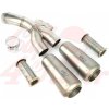 Double Low Pipe Titanium pre BMW R9T všetky modely