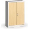 Alfa 3 Zvárané skrine s lamino dverami, 1150 x 800 x 400 mm, RAL 7035/breza
