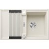 Blanco Adira 45 S Granitový drez s excentrom - Biela soft