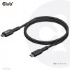 Club3D CAC-1526 USB 3.2 typu C na Micro USB (M/M), obojsmerný, 1m