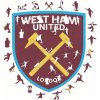 Fan-shop Dřevěné WEST HAM UNITED Crest 150 dielov