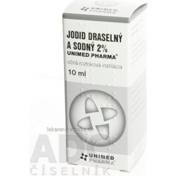 Jodid draselný 2% Unimed Pharma int.opo.1 x 10 ml