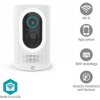 NEDIS IP kamera/ venkovní/ IP65/ Wi-Fi/ 3Mpix/ 1296p/ dobíjecí/ reflektor/ detekce pohybu/ noční vidění 10m/ WIFICBO33WT