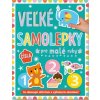 Velké samolepky pre malé ruky Čísla