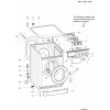 Deska horní pračky Indesit C00264956