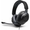 JBL Quantum 100 Wired On-Ear Gaming Headphones with mic Black EU