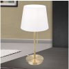 Orion | Orion LA 4-1205/1 - Stolná lampa s USB portom LUDWIG 1xE27/40W/230V biela/zlatá | OR0116