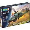 REVELL Plastic ModelKit vrtulník 04985 - AH-64A Apache (1:100)