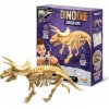 Buki France Dinodig vykopávka a kostra Triceratops