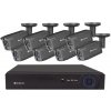 Securia Pro IP kamerový systém NVR8CHV4S-B smart, čierny Nahrávanie: 4TB disk