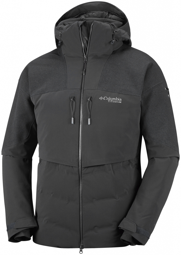 Columbia TITANIUM pánska lyžiarska bunda Powder Keg II Down jacket Black od  399,99 € - Heureka.sk