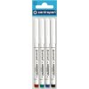 Centropen Popisovač kancelářský Centropen Liner 2551, 1,2 mm, 4 ks