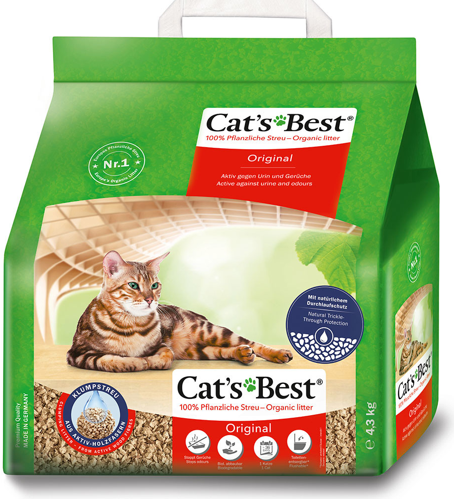 CAT´S BEST Original Podstielka 10 l/4,3 kg od 10,4 € - Heureka.sk