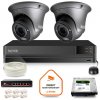 Kenik IP Surveillance Kit 2 FullHD dome kamery 1TB disk