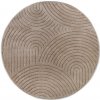 Najkoberce Elle Decoration New York Panglao taupe kruh 200 cm kruh