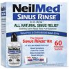 NeilMed Sinus Rinse Original Kit fľaška 240 ml + vrecúška morská soľ 60 ks, na hygienu nosa
