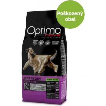 Optima Nova Dog Adult Medium 12 kg