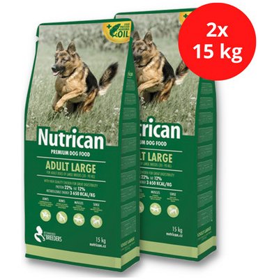 Nutrican Adult Large 2 x 17 kg