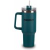 Foxigy Termohrnček do auta so slamkou 1200 ml Navy Blue