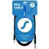 SSQ MiJS2 - 3,5 mm stereo jack kábel - 6,3 mm stereo jack, 2 m