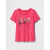 GAP Baby T-shirt with logo - Girls ružová 2Yrs GAP 1200139214524