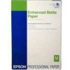 Epson Enhanced Matte - Matný - A3 plus (329 x 423 mm) - 192 g/m2 - 100 listy papír - pro SureColor C13S041719