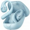 Bezdrôtové slúchadlá s otvorenou konštrukciou Soundcore AeroFit Pro, modré