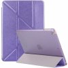 AppleKing hodvábne puzdro s origami stojanom na iPad mini 4/5 - fialové - možnosť vrátiť tovar ZADARMO do 30tich dní