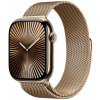 Apple Watch Series 10 46 mm Cellular zlatý titán so zlatým milánskym ťahom M/L MX003QC/A