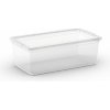 AB LINE 21182KS Úložný box C-box XS priehľadný 34x19x12 cm, 6 l
