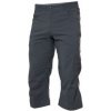 WARMPEACE BOULDER 3/4 dark grey L; Šedá tříčtvrteční kalhoty