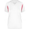 James&Nicholson Dámske funkčné tričko JN316 White M
